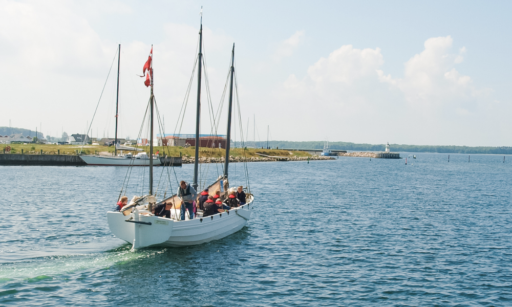 Fregatten Jylland Tegning